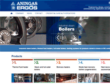 Tablet Screenshot of aningas.com